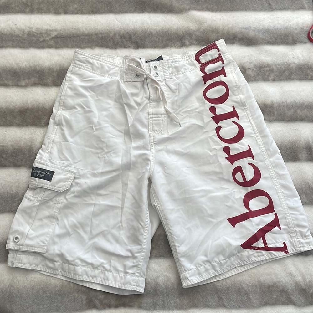 Men’s Abercrombie and Fitch swim shorts, size 34